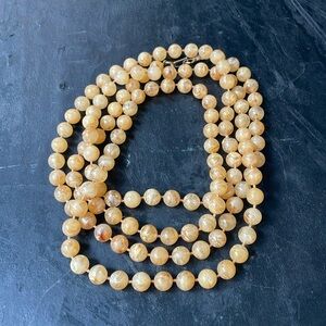 Vintage Long Single Strand Necklace